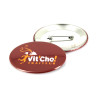 Badge Ovale 45x25mm personnalisé | Pin's Personnalisé