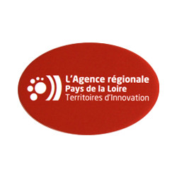 Badge Ovale 68x45mm personnalisé
