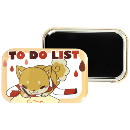 Magnet Rectangle Coins Arrondis 68x45mm personnalisé | Pin's Personnalisé