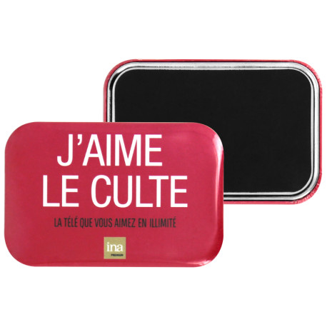 Magnet Rectangle Coins Arrondis 80x54mm personnalisé | Pin's Personnalisé