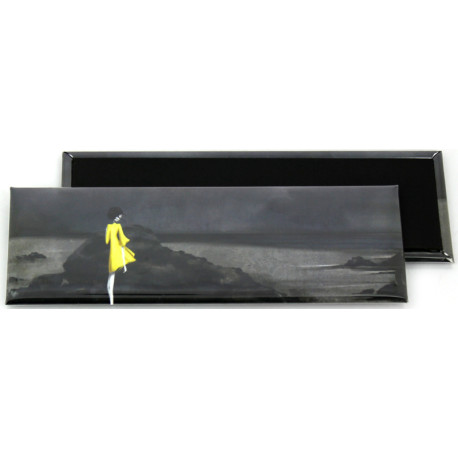 Magnet Rectangle 115x40mm personnalisé | Pin's Personnalisé