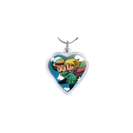 Porte-Clé Coeur personnalisé | Pin's Personnalisé