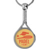 Porte-Clé Padel 25mm personnalisé | Pin's Personnalisé