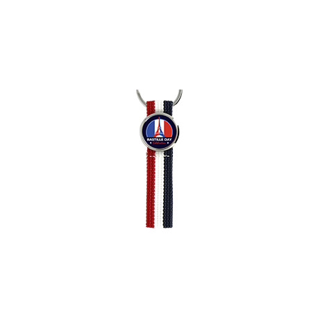 Porte-Clé Premium - Lanière Tissu France personnalisé | Pin's Personnalisé