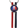 Porte-Clé Premium - Lanière Tissu France personnalisé | Pin's Personnalisé
