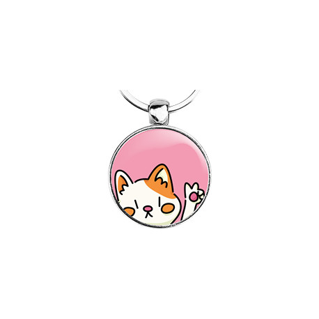 Porte-Clé Premium Rond 33mm personnalisé | Pin's Personnalisé