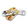 Badge Rectangle Coins Arrondis 45x68mm personnalisé | Pin's Personnalisé