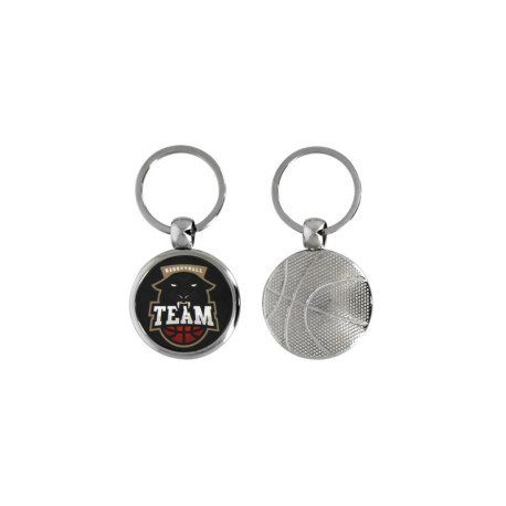 Porte-Clé Basket 30mm personnalisé | Pin's Personnalisé
