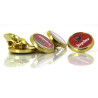 Pin's Rond Doré 20mm personnalisé | Pin's Personnalisé