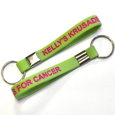Porte-clef silicone personnalisé | Pin's Personnalisé